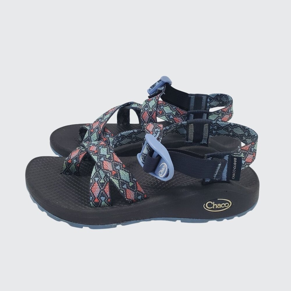 Preowned Chaco Z Cloud 2 Trace Eclipse Bleu Sport… - image 1